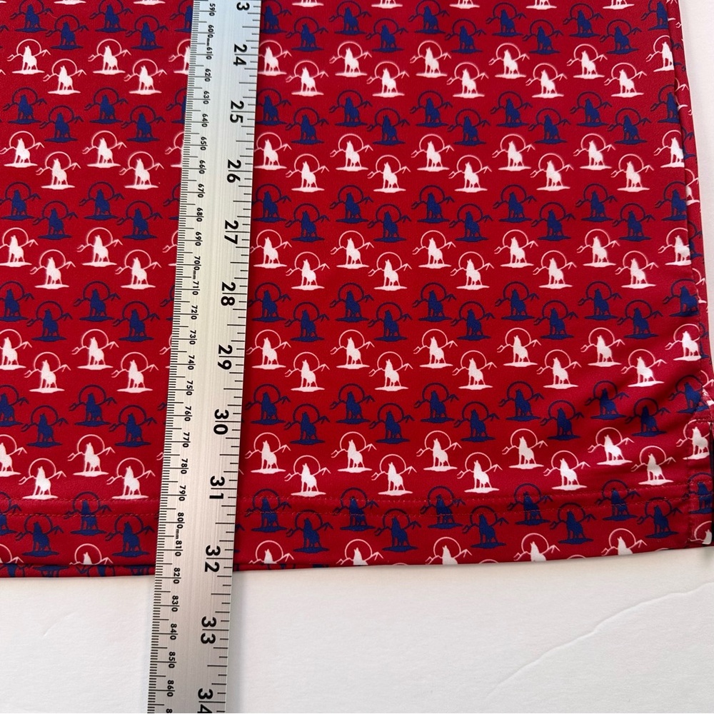 Good Boy Golf Polo Shirt Mens 2XL XXL Red Wolf Performance Athletic Preppy - Picture 11 of 14